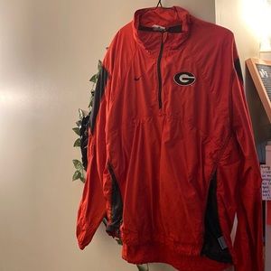 UGA Nike windbreaker